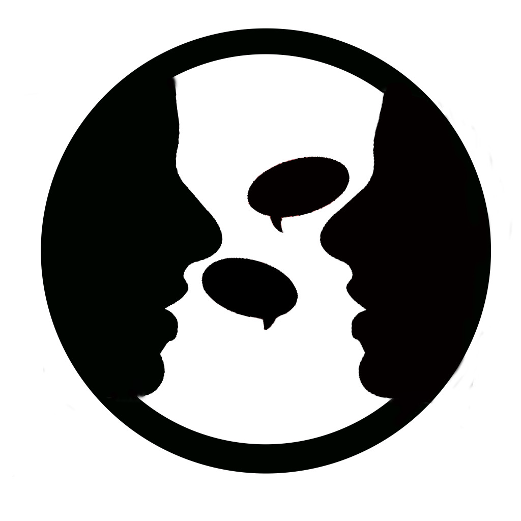Two-people-talking-logo